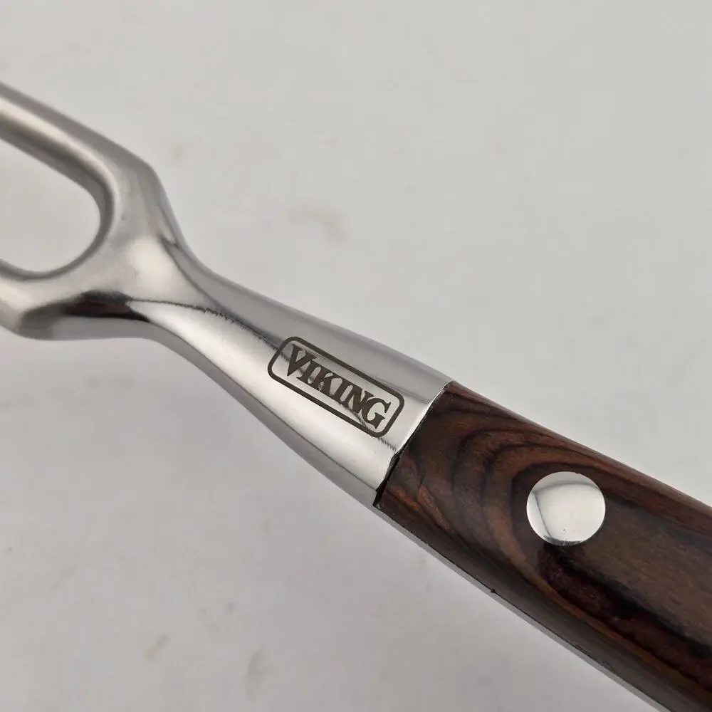 Viking 3 Piece Carving Set German Steel With RubberWood Box New